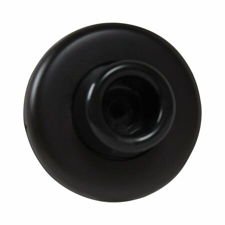 PAMEX 2-1/2in Diameter Concave Wall Stop Matte Black Finish DD0253BL